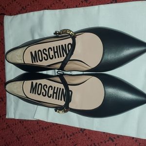 Authentic Moschino flats